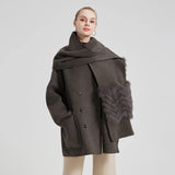 LE MANTEAU EN LAINE CACHEMIRE SEROVA