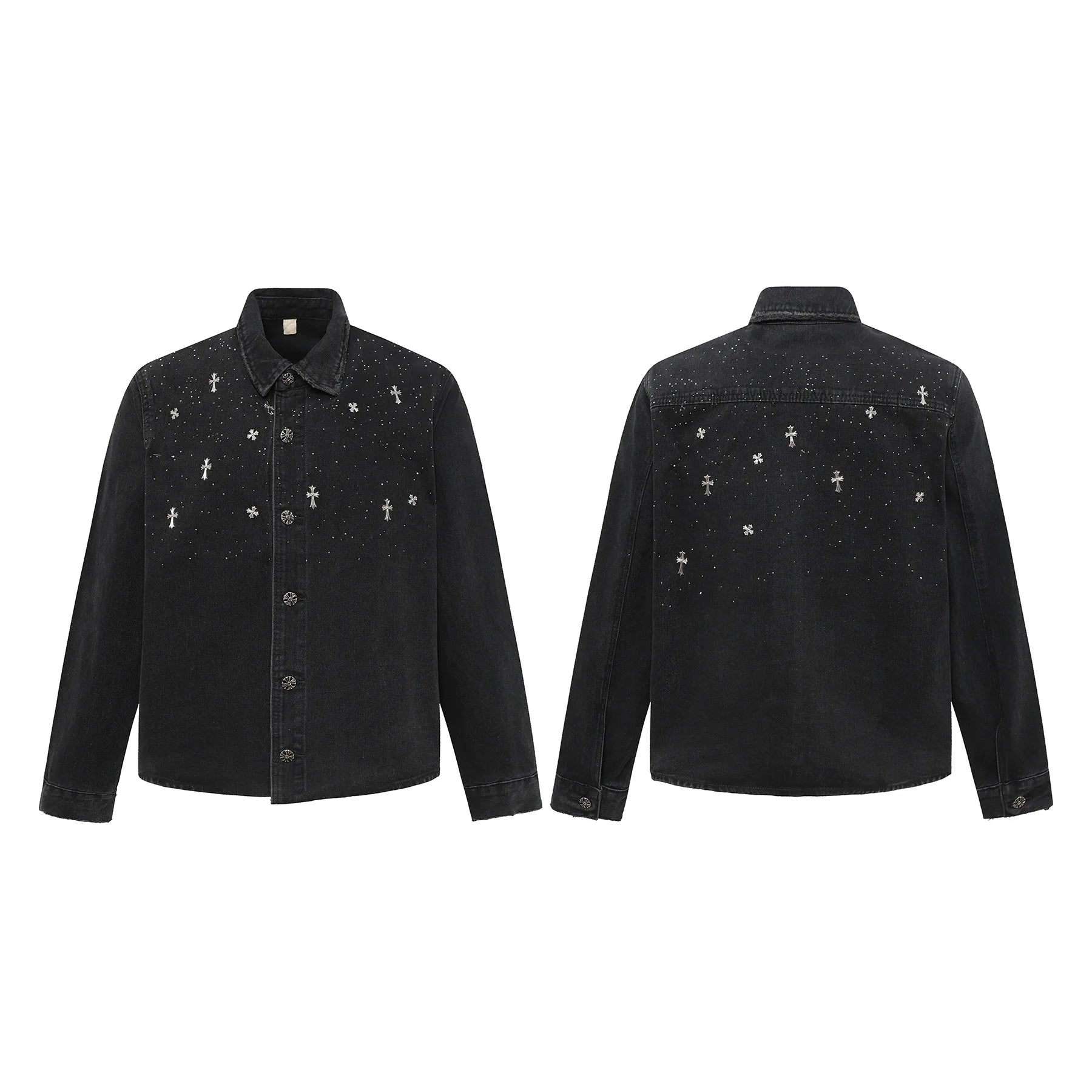 LA VESTE EN JEAN STARRY CROSS