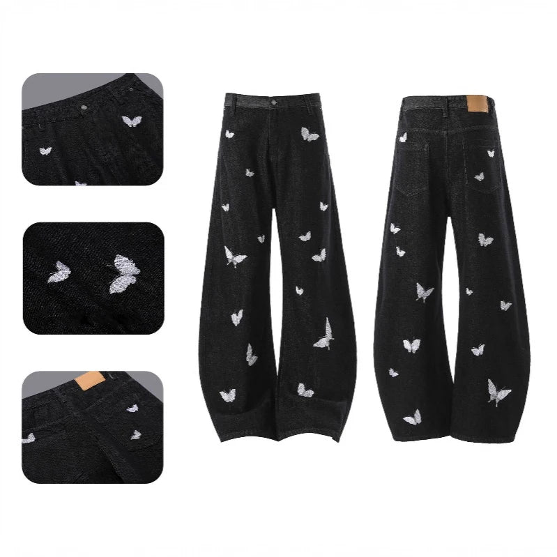 LE DENIM BRODÉ MARIPOSA