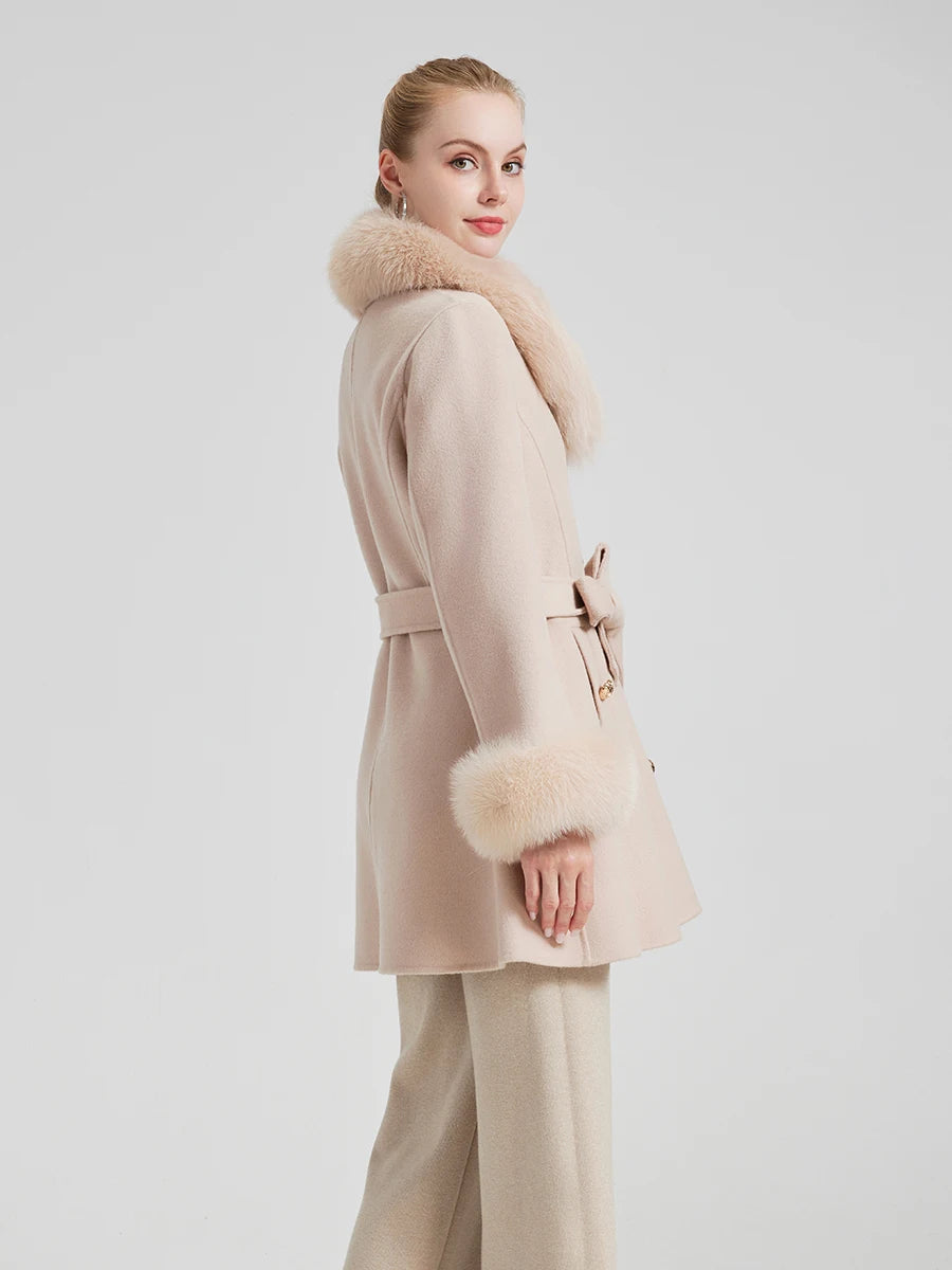 THE ELARA CASHMERE WOOL COAT