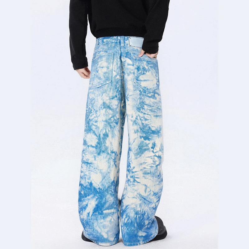 LE DENIM TIE-DYE AERO FADE