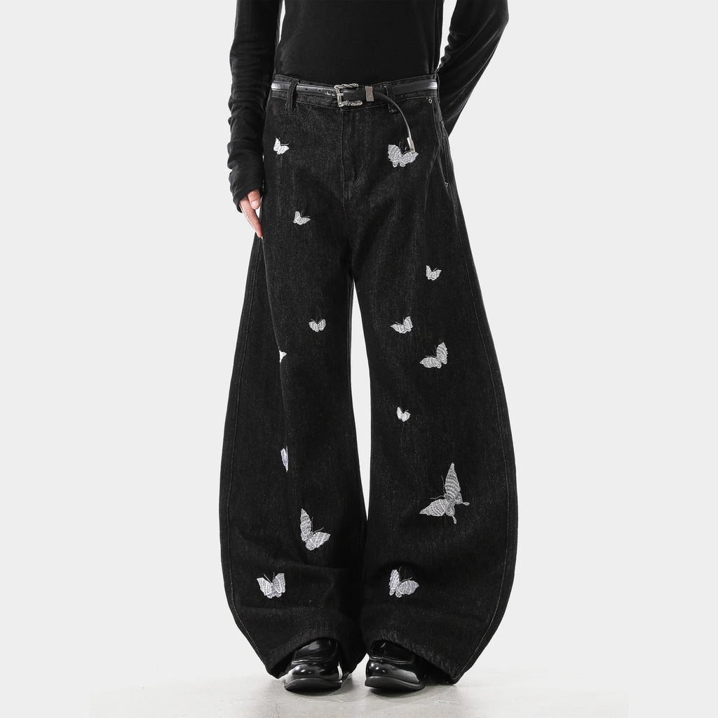 LE DENIM BRODÉ MARIPOSA