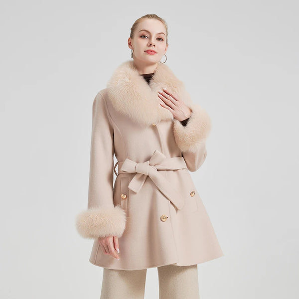 LE MANTEAU EN LAINE CACHEMIRE ELARA