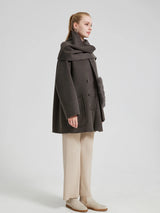 LE MANTEAU EN LAINE CACHEMIRE SEROVA