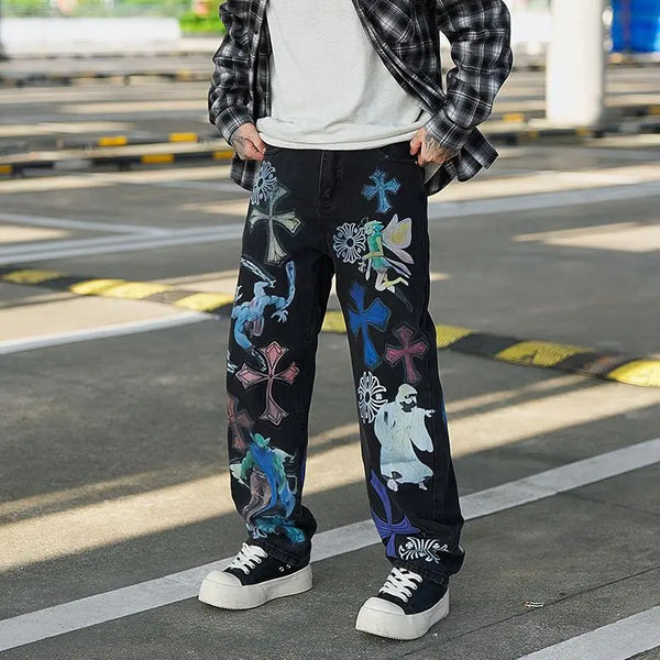LE DENIM GRAFFITI VANDALE