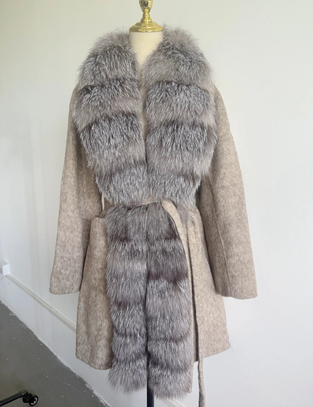 LE PARDESSUS EN LAINE CACHEMIRE VARELLE