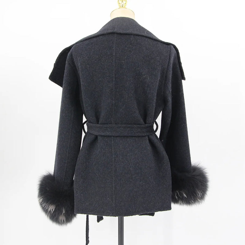 LA VESTE EN LAINE CACHEMIRE LARENA