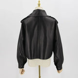 LA VESTE BOMBER EN CUIR VALENCIA