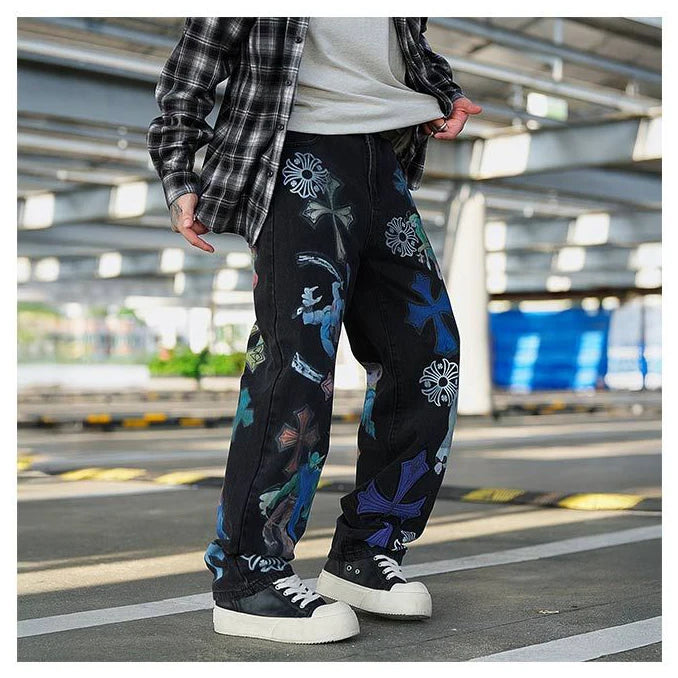 LE DENIM GRAFFITI VANDALE
