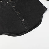 LA VESTE EN JEAN STARRY CROSS