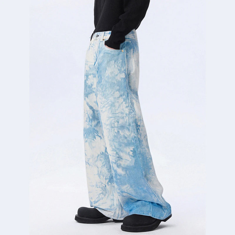 LE DENIM TIE-DYE AERO FADE