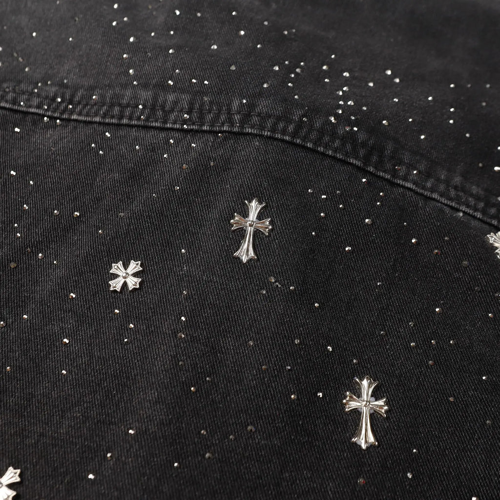 LA VESTE EN JEAN STARRY CROSS