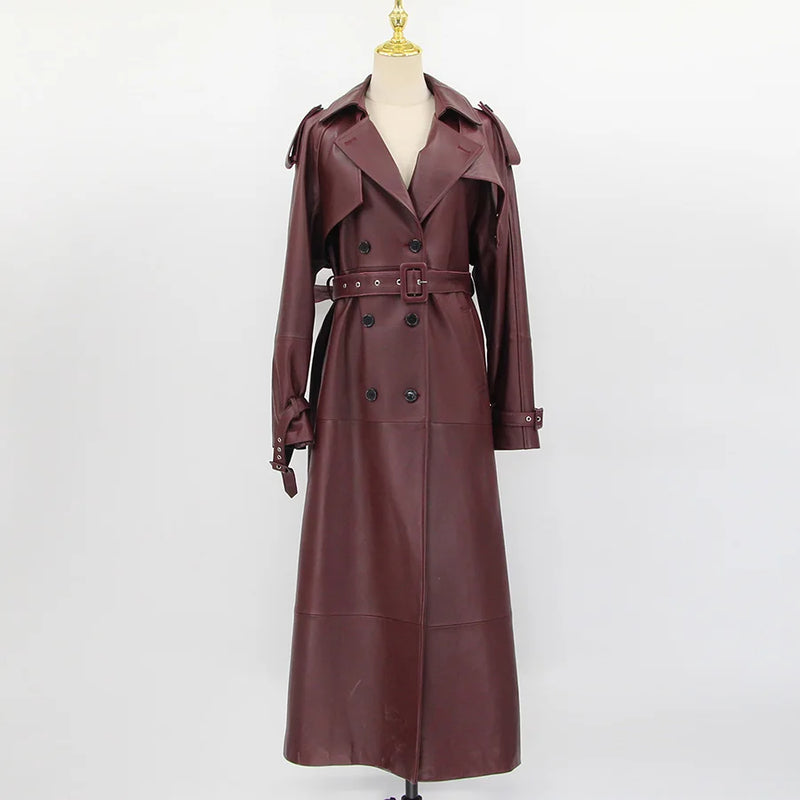 LE TRENCH EN CUIR VARELLE