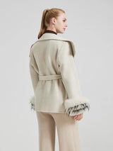 LA VESTE EN LAINE CACHEMIRE LARENA