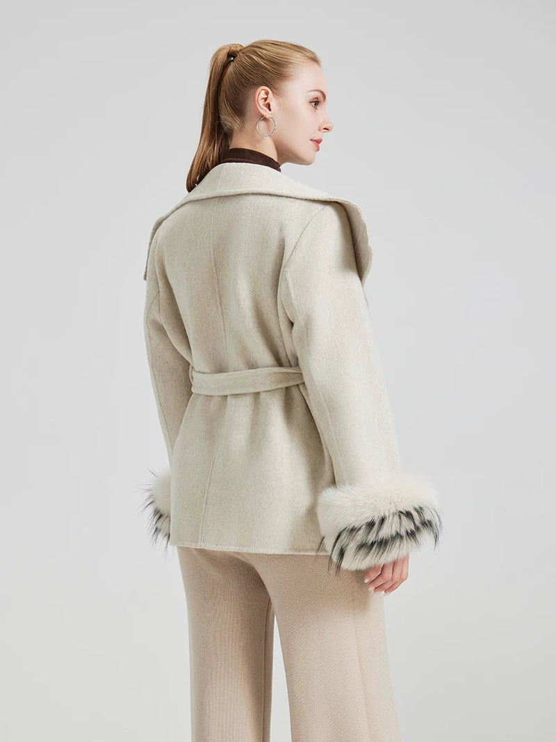 LA VESTE EN LAINE CACHEMIRE LARENA