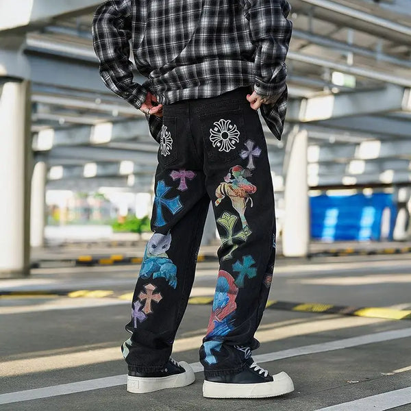 LE DENIM GRAFFITI VANDALE