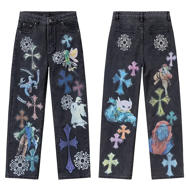 LE DENIM GRAFFITI VANDALE