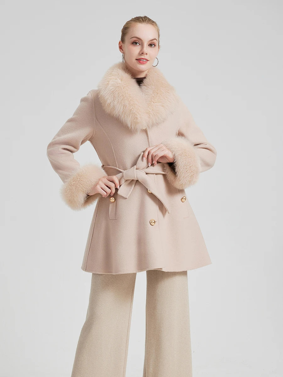 THE ELARA CASHMERE WOOL COAT