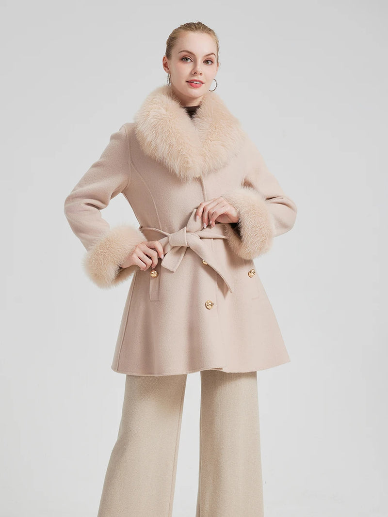 LE MANTEAU EN LAINE CACHEMIRE ELARA