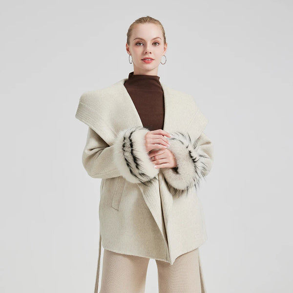 LA VESTE EN LAINE CACHEMIRE LARENA