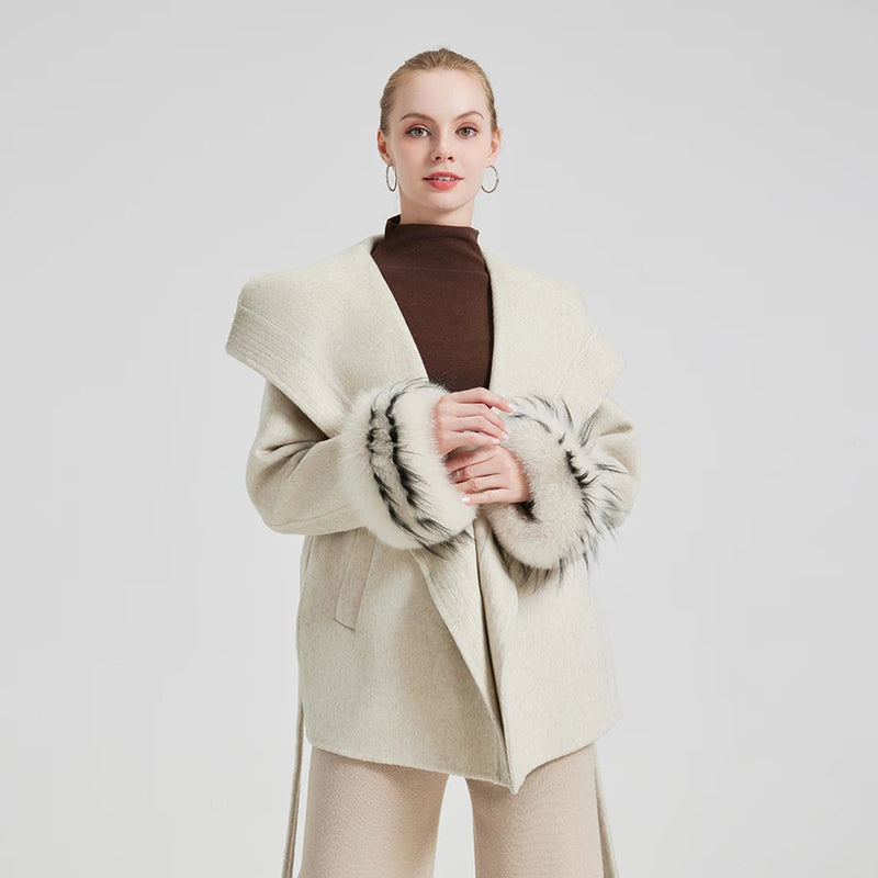 LA VESTE EN LAINE CACHEMIRE LARENA