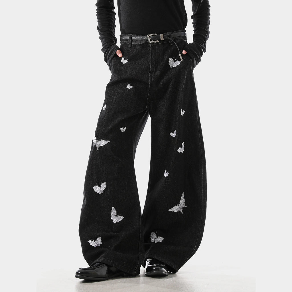 LE DENIM BRODÉ MARIPOSA