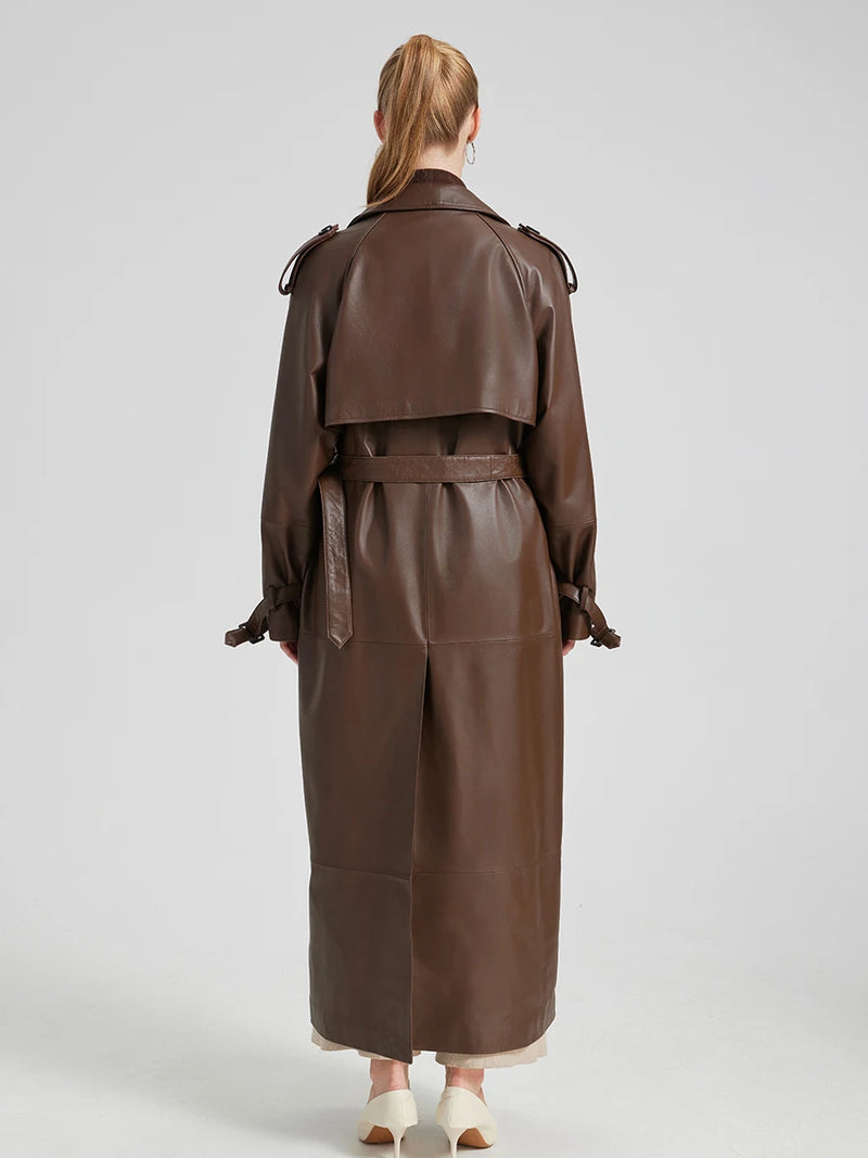 LE TRENCH EN CUIR VARELLE