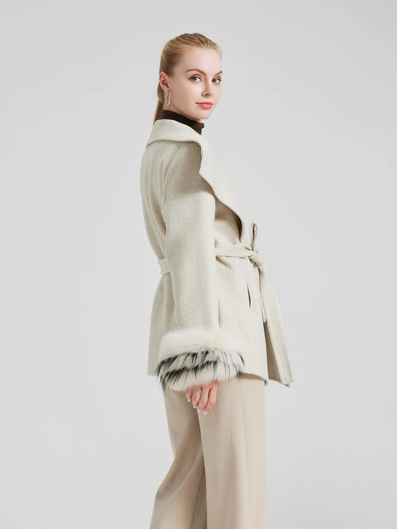 LA VESTE EN LAINE CACHEMIRE LARENA