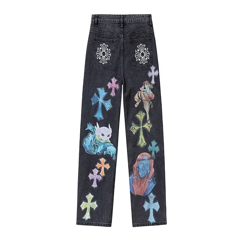 LE DENIM GRAFFITI VANDALE