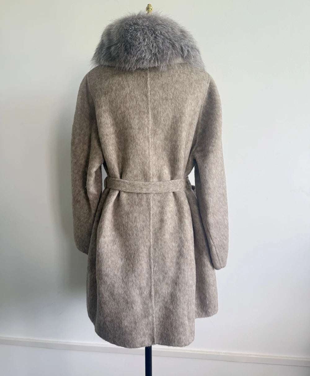 LE PARDESSUS EN LAINE CACHEMIRE VARELLE