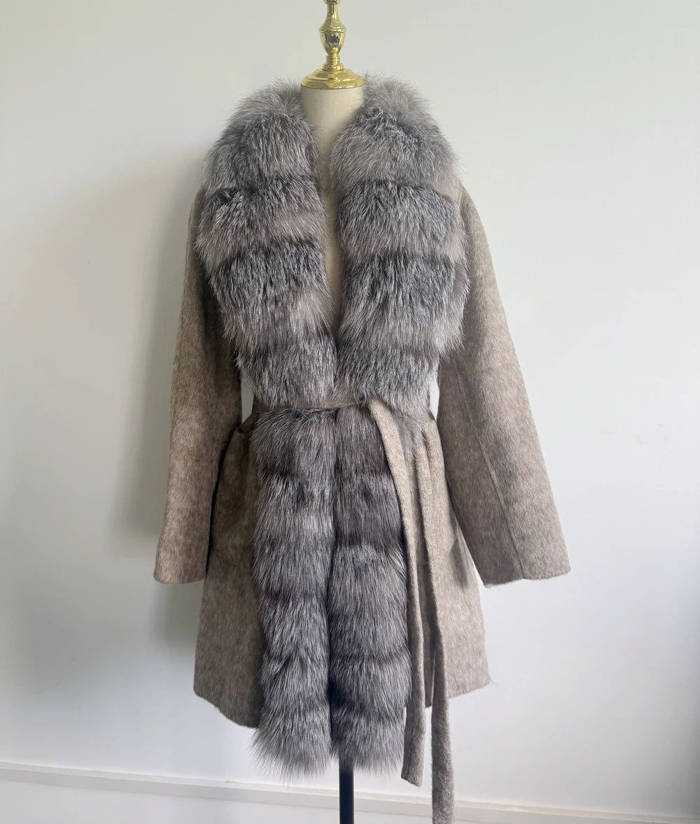 LE PARDESSUS EN LAINE CACHEMIRE VARELLE