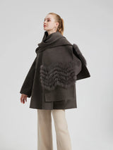 LE MANTEAU EN LAINE CACHEMIRE SEROVA