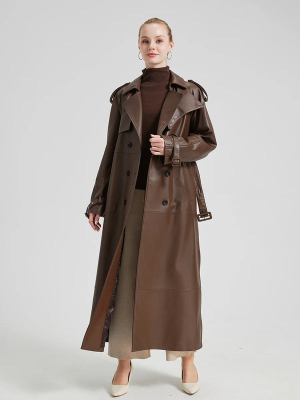 LE TRENCH EN CUIR VARELLE
