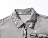 LA VESTE RAZEN DÉTRESSÉE