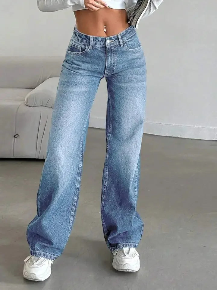 LE JEAN TAILLE HAUTE LOREN