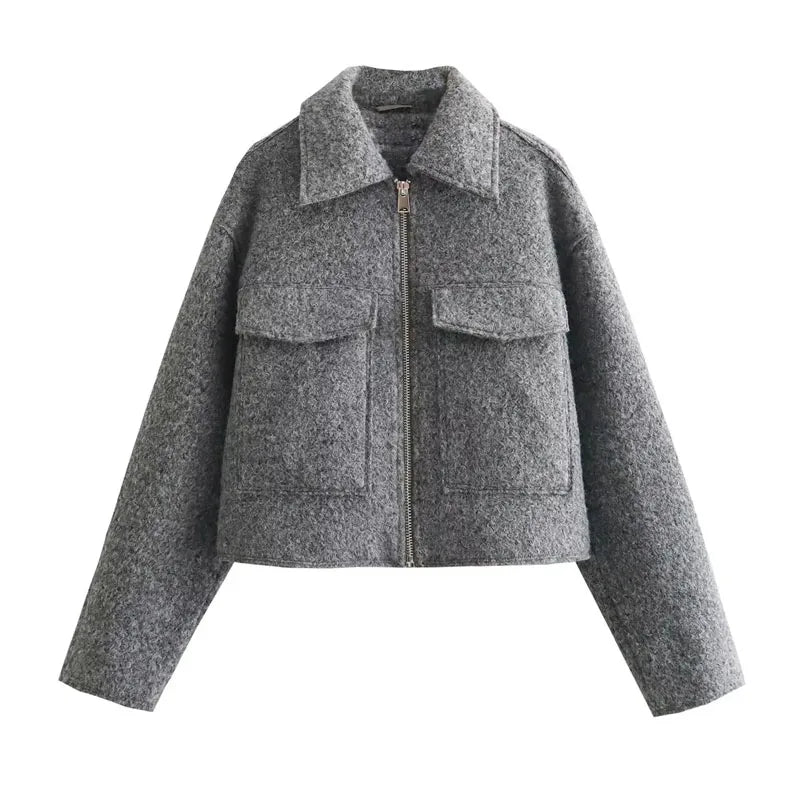LA VESTE COURTE EN TWEED CELENE