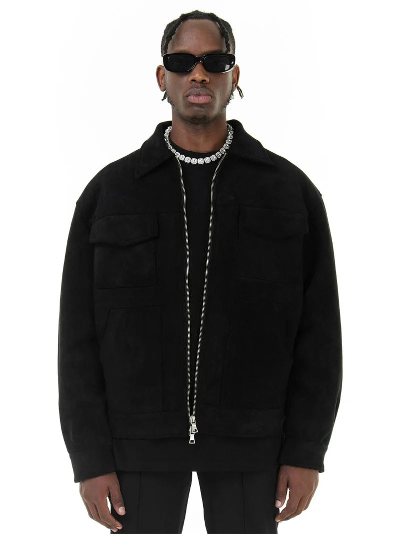LA VESTE EN DAIM DRAEL