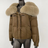 LE MANTEAU D'HIVER EN FOURRURE DE RENARD ALVARA