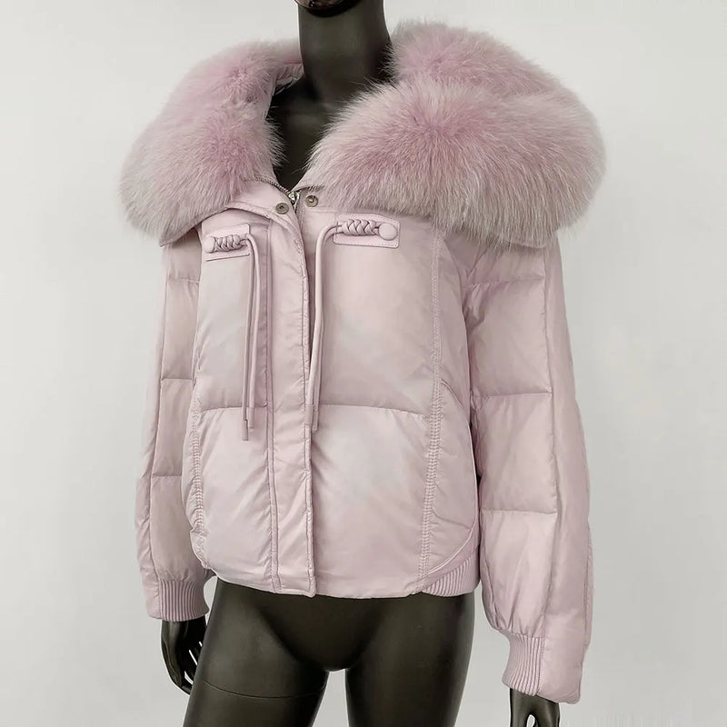 LE MANTEAU D'HIVER EN FOURRURE DE RENARD ALVARA