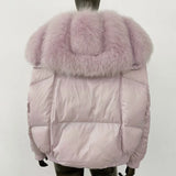 LE MANTEAU D'HIVER EN FOURRURE DE RENARD ALVARA