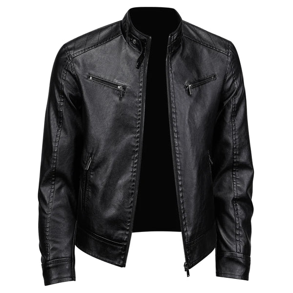 LA VESTE EN CUIR VINTAGE DRAEVEN