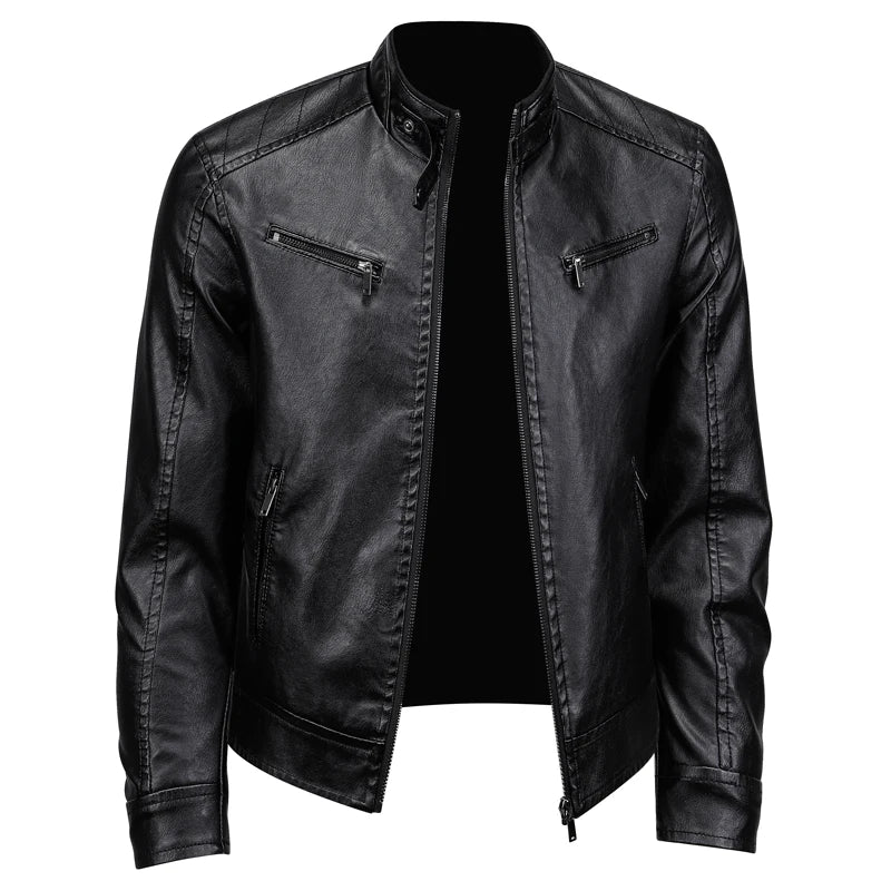 LA VESTE EN CUIR VINTAGE DRAEVEN