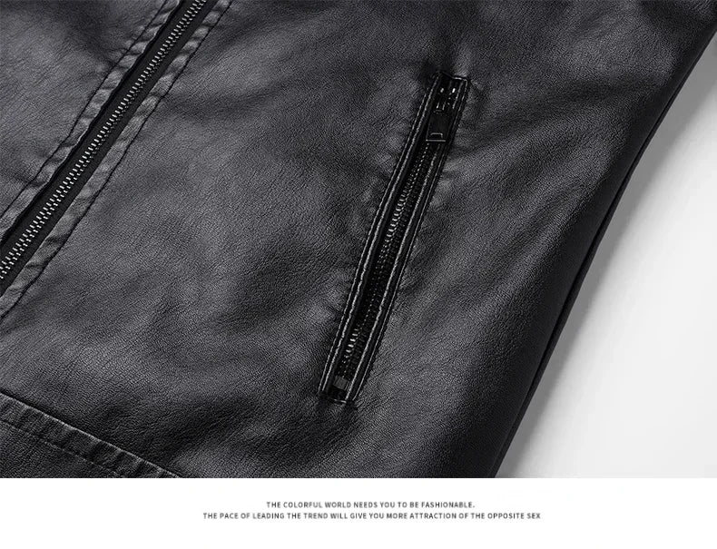 LA VESTE EN CUIR VINTAGE DRAEVEN