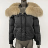 LE MANTEAU D'HIVER EN FOURRURE DE RENARD ALVARA
