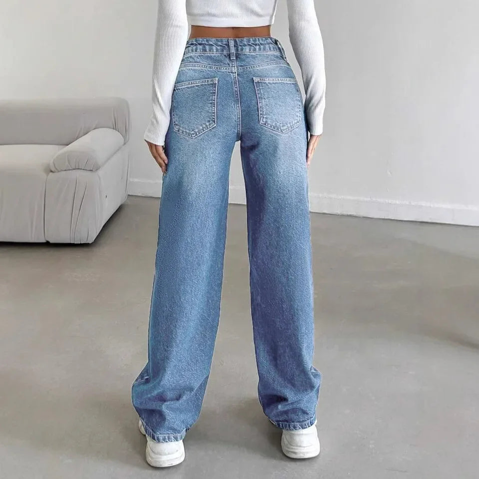 LE JEAN TAILLE HAUTE LOREN