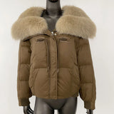 LE MANTEAU D'HIVER EN FOURRURE DE RENARD ALVARA
