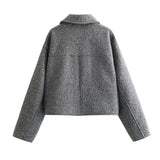 LA VESTE COURTE EN TWEED CELENE