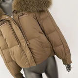 LE MANTEAU D'HIVER EN FOURRURE DE RENARD ALVARA