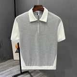 LE POLO ZIPPÉ LAREX