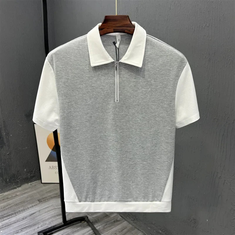 LE POLO ZIPPÉ LAREX